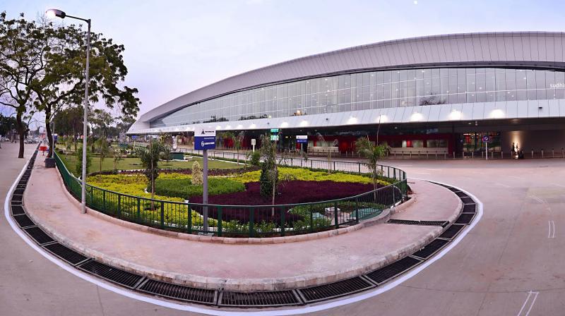 The Vadodara airport 