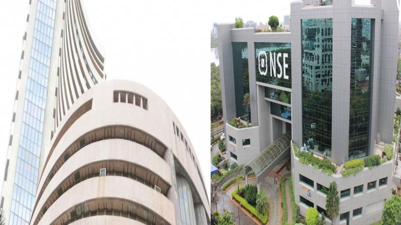 Sensex, Nifty open at record highs