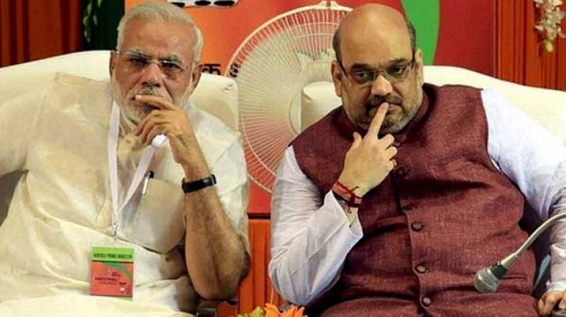 Narendra Modi and Amit Shah Narendra Modi and Amit Shah