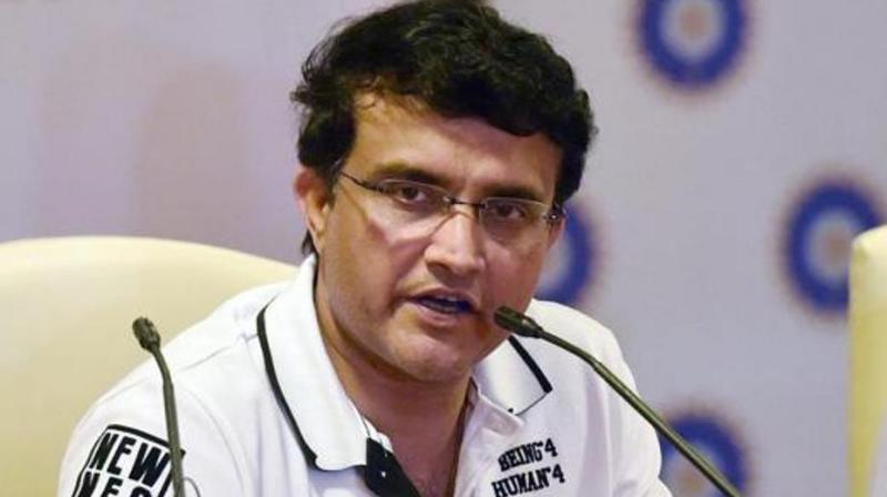 Former India captain Sourav Ganguly