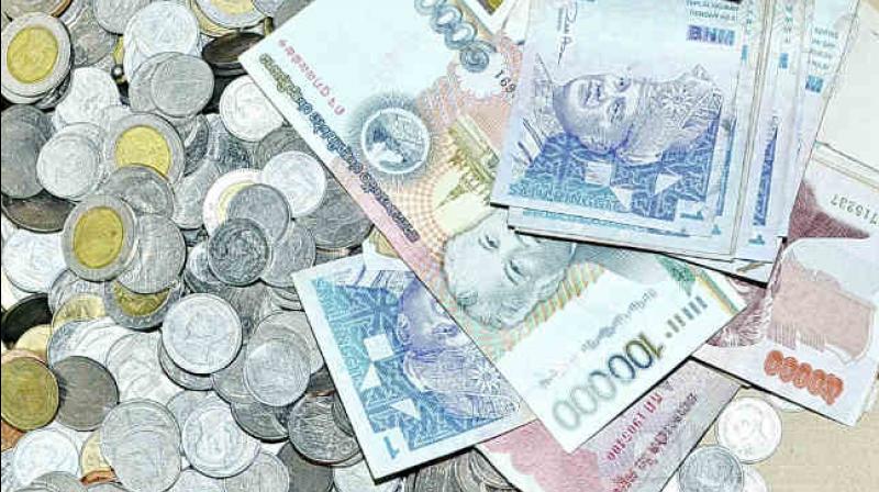 Rupee gained 13 paise to trade at 66.77 against the US Dollar Rupee gained 13 paise to trade at 66.77 against the US Dollar