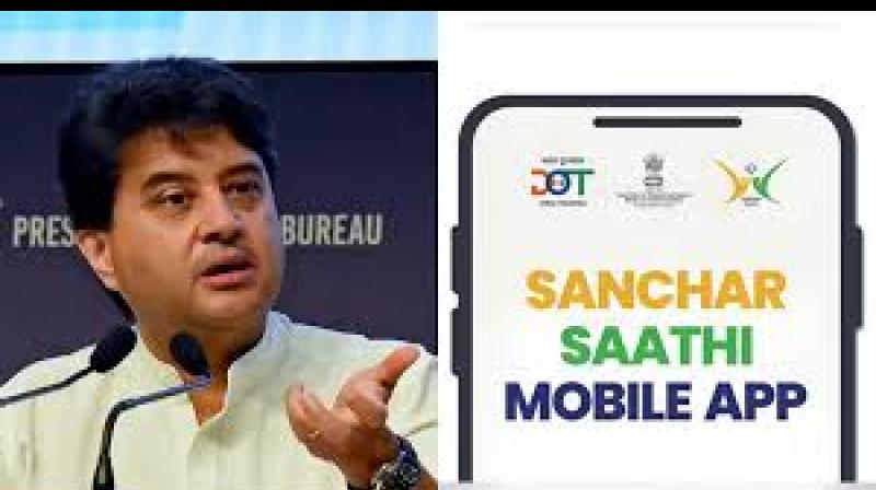 Under the new policy, all new phones must ship with Sanchar Saathi already installed and visible on first use, and devices already in circulation must get the app via a software update. File Photo.