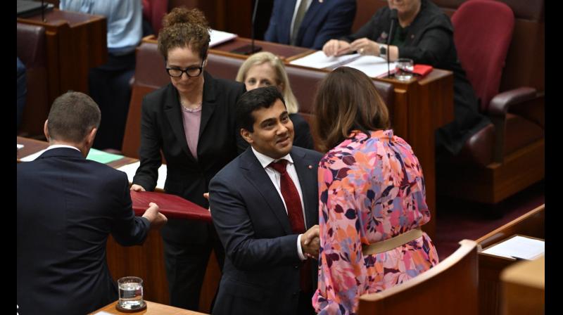 Indian-origin Australia Senator Varun Ghosh Indian-origin Australia Senator Varun Ghosh