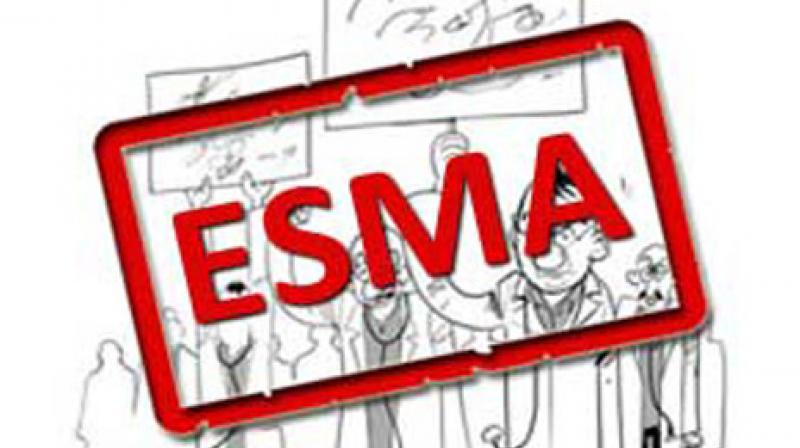 JK govt to invoke ESMA JK govt to invoke ESMA