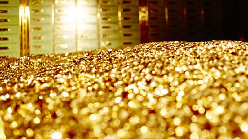 Gold prices surged by Rs 210 Gold prices surged by Rs 210