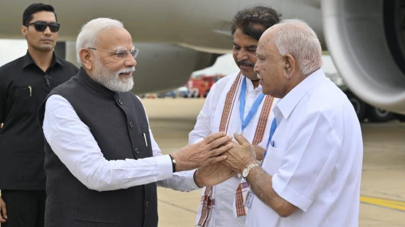 Bengaluru, Karnataka: PM Modi flags off 3 Vande Bharat Express trains, To benefit 8 lakh Bengaluru, Karnataka: PM Modi flags off 3 Vande Bharat Express trains, To benefit 8 lakh