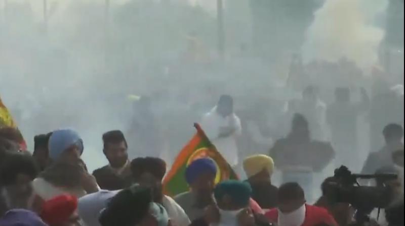 Farmers Protest News: Police tear gas shells at Shambhu border as protesters continue march to Delhi