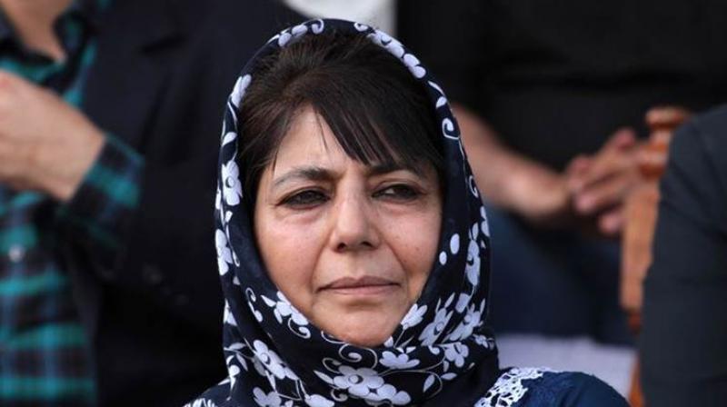 PDP president Mehbooba Mufti PDP president Mehbooba Mufti