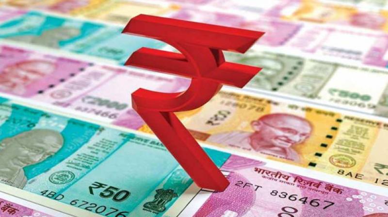 Rupee recovers 34 paise Rupee recovers 34 paise
