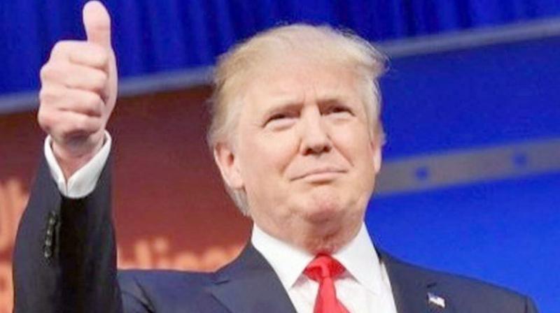 President Donald Trump has praised the US military for keeping America safe President Donald Trump has praised the US military for keeping America safe