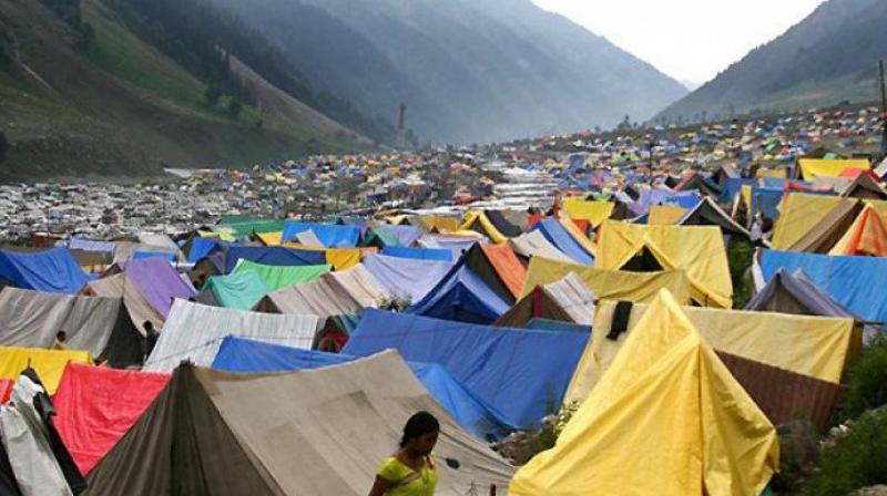 Amarnath Yatra remains suspended for second day
