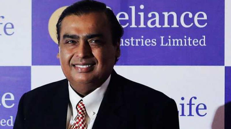 Mukesh Ambani unveiled an ultra high-speed fixed line fibre broadband Mukesh Ambani unveiled an ultra high-speed fixed line fibre broadband