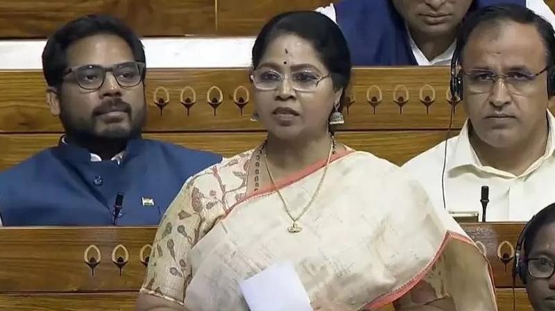MP R Sudha's Gold Chain Snatched During Morning Walk in Delhi's Chanakyapuri MP R Sudha's Gold Chain Snatched During Morning Walk in Delhi's Chanakyapuri