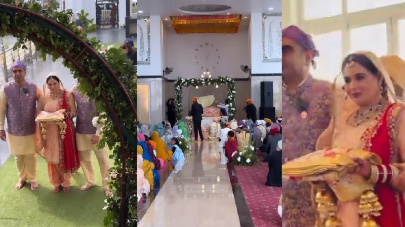 Mandy Takhar's wedding video surfaces on social media news 