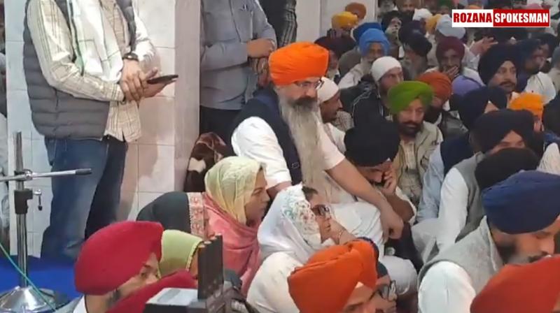 Balwant Singh Rajoana Attends Brother’s Antim Ardas Balwant Singh Rajoana Attends Brother’s Antim Ardas