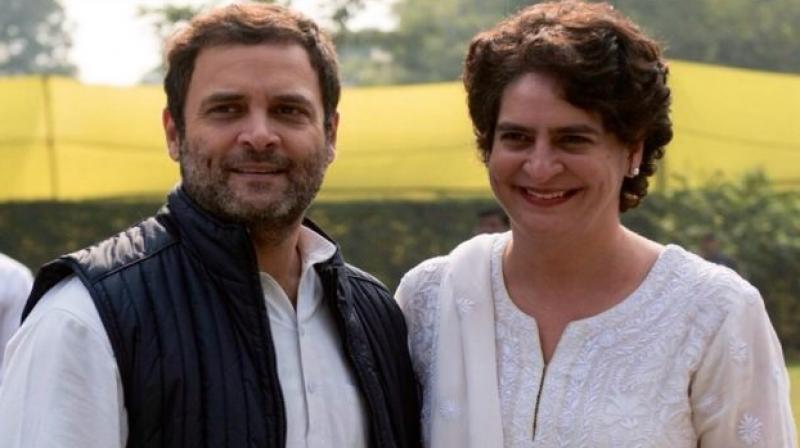 Rahul Gandhi & Priyanka Gandhi