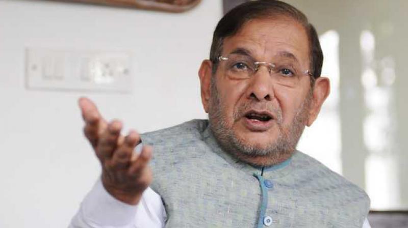 Senior socialist leader Sharad Yadav