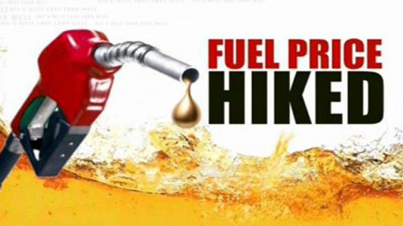 Petrol, diesel prices hiked Petrol, diesel prices hiked