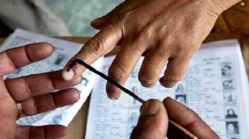 Over 11% polling till 9 am Over 11% polling till 9 am