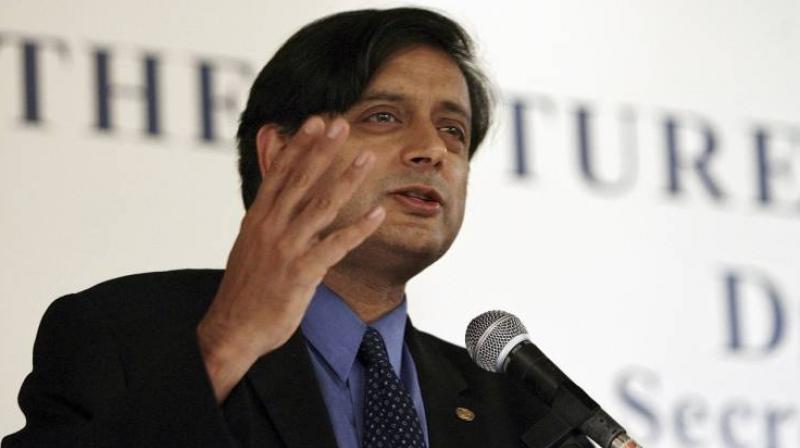 Congress leader Shashi Tharoor 
