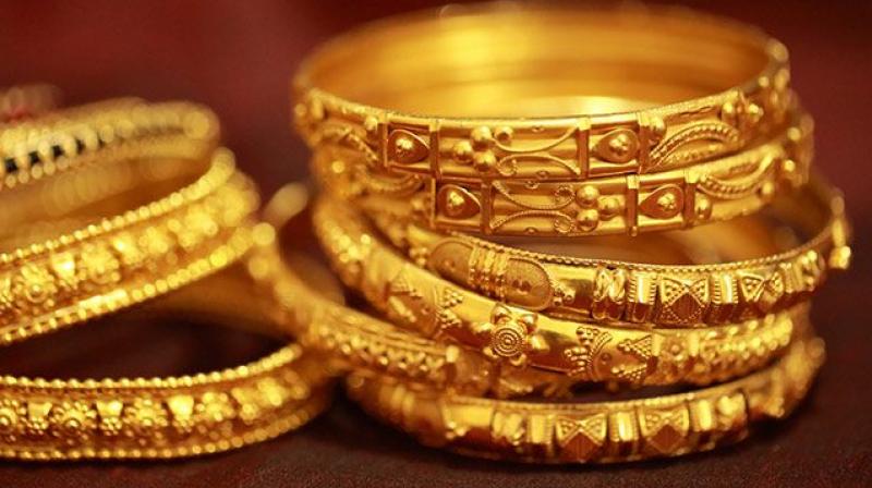 Gold prices rose by Rs 195