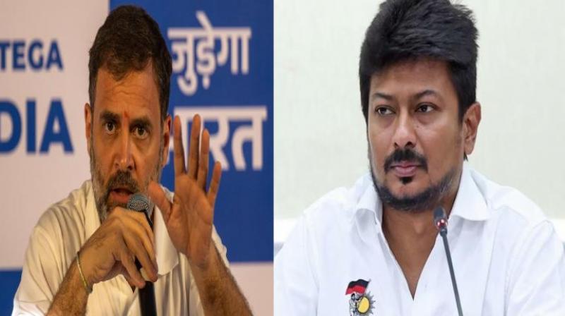 Rahul Gandhi and Udhayanidhi Stalin