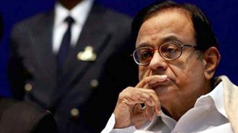 Senior Congress leader P Chidambaram