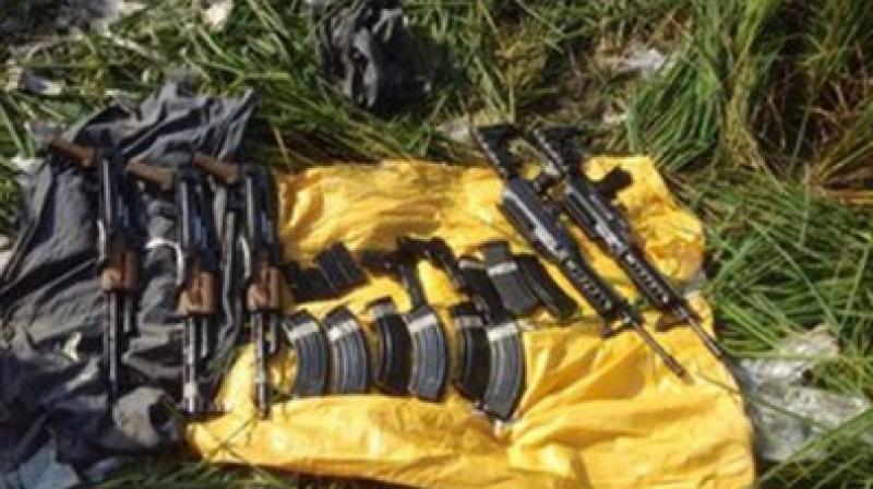BSF recovers cache of arms BSF recovers cache of arms