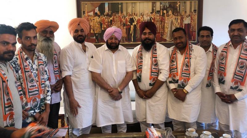Amarjit Sandoya Joins Cong Amarjit Sandoya Joins Cong