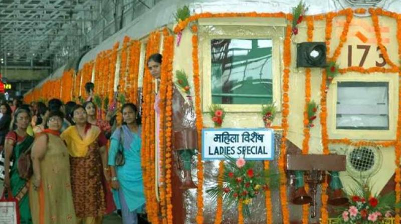 First 'ladies special' train in world by Western Railway First 'ladies special' train in world by Western Railway