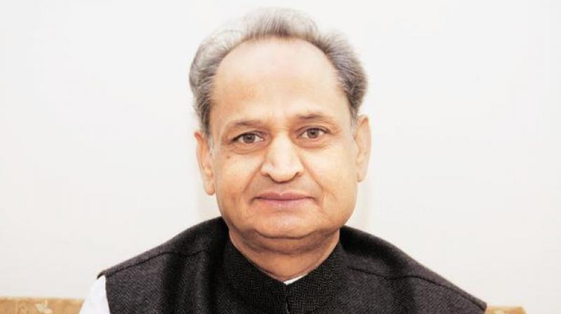 Former chief minister Ashok Gehlot