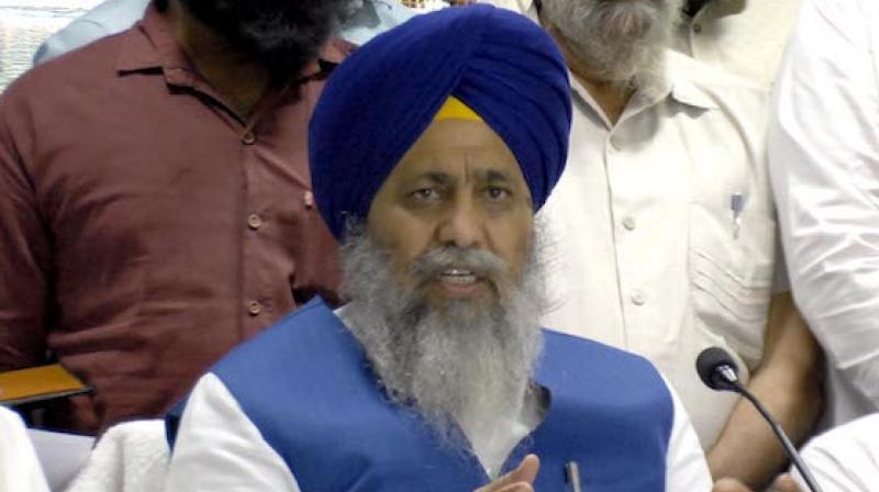 The former SGPC president sought