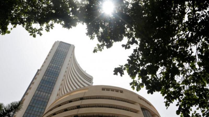 Sensex rebounds 332 pts