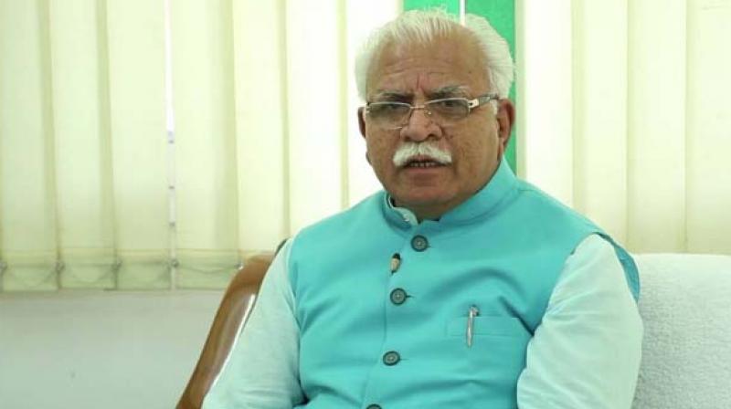 Haryana Chief Minister Manohar Lal Khattar Haryana Chief Minister Manohar Lal Khattar