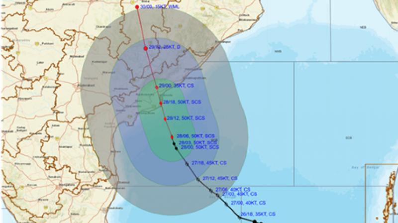 Severe Cyclonic Storm “Montha” Continues to Move North-Northwestwards; IMD Issues Rainfall Warnings Severe Cyclonic Storm “Montha” Continues to Move North-Northwestwards; IMD Issues Rainfall Warnings