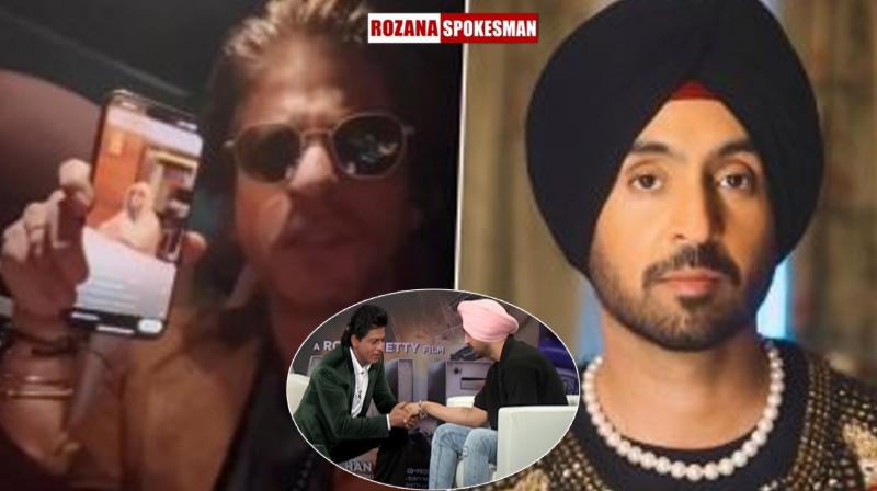 Diljit Shah Rukh Khan Video News