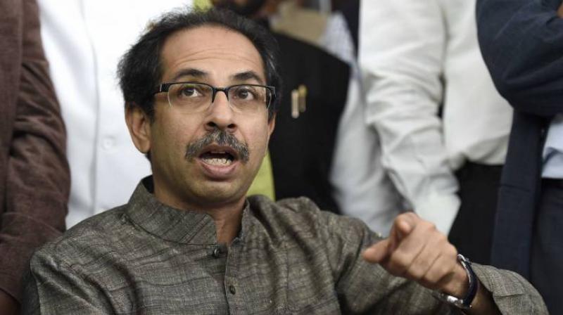 Shiv Sena chief Uddhav Thackeray