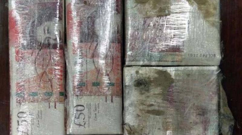 Unaccounted foreign currency seized Unaccounted foreign currency seized