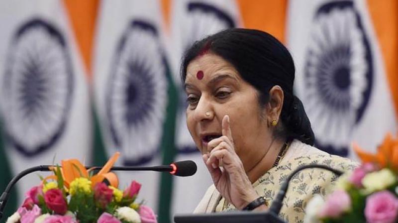 External Affairs Minister Sushma Swaraj