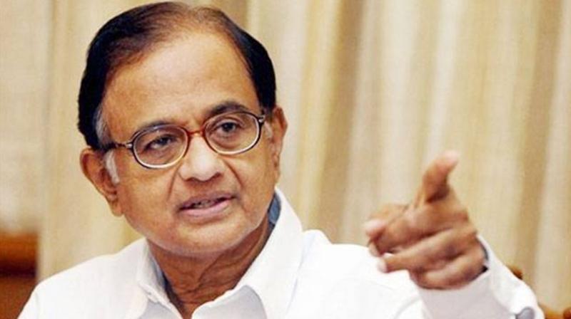 Senior Congress leader P Chidambaram