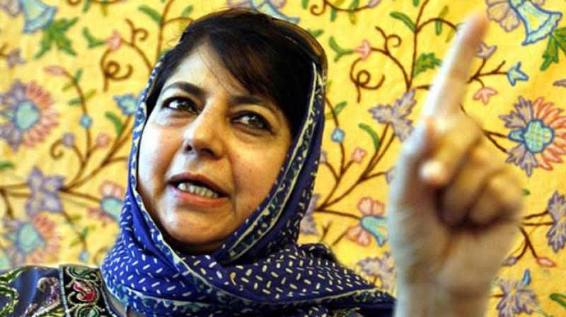 PDP president Mehbooba Mufti