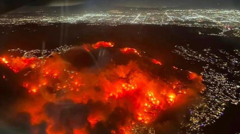Los Angeles Wildfires: Historic Wildfires Ravage Hollywood Hills, Forcing Mass Evacuations Los Angeles Wildfires: Historic Wildfires Ravage Hollywood Hills, Forcing Mass Evacuations
