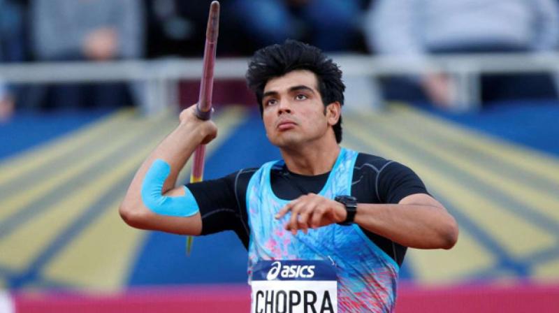 India's star javelin thrower Neeraj Chopra India's star javelin thrower Neeraj Chopra