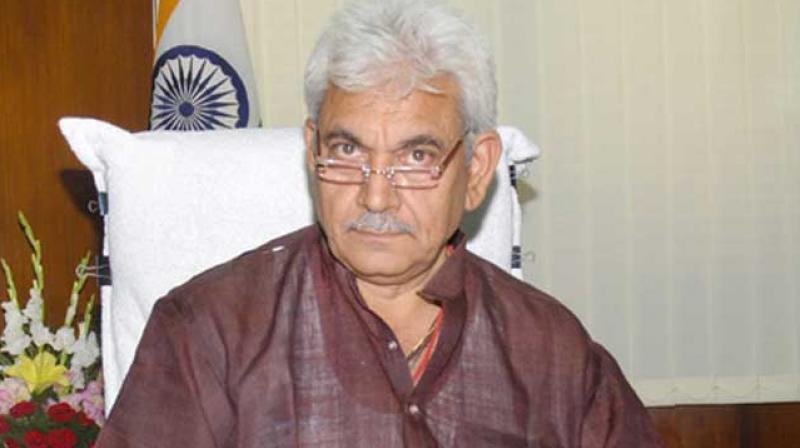 Communication Minister Manoj Sinha