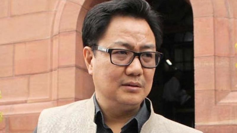 Union Minister Kiren Rijiju Union Minister Kiren Rijiju