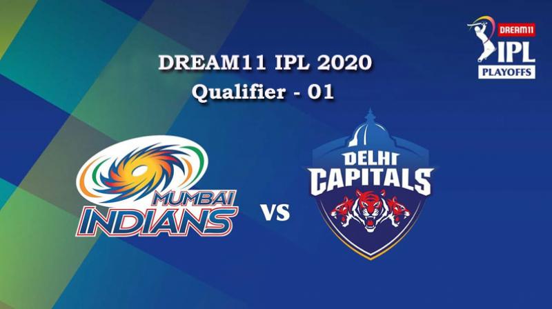 MI VS DC  Match 57 Qualifier 01, DREAM11 IPL 2020, T-20 Match