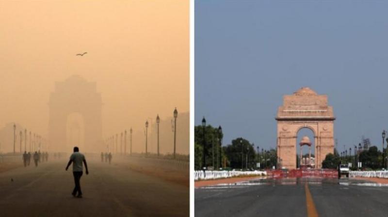 Northern India air pollution hit a 20-year low