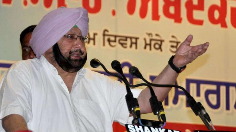 Punjab Chief Minister Amarinder Singh