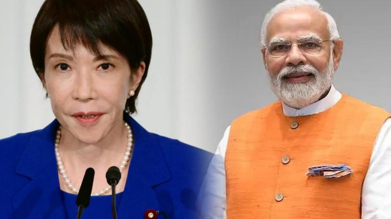 Prime Minister Narendra Modi congratulates Japan's Newly Elected PM, Sanae Takaichi Prime Minister Narendra Modi congratulates Japan's Newly Elected PM, Sanae Takaichi