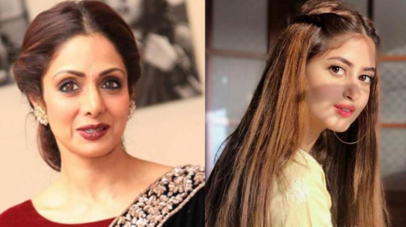 Sridevi and Sajal Ali Sridevi and Sajal Ali